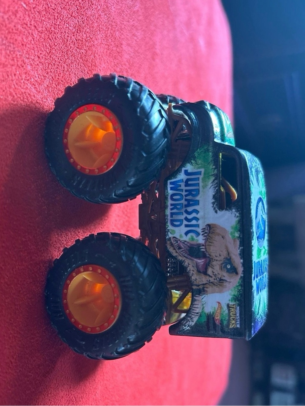 Hot Wheels Monster Jam Trucks JURASSIC WORLD Dinosaur Truck 1/64 T-REX VHTF